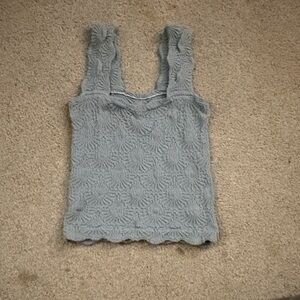 Free People Blue Women's Top